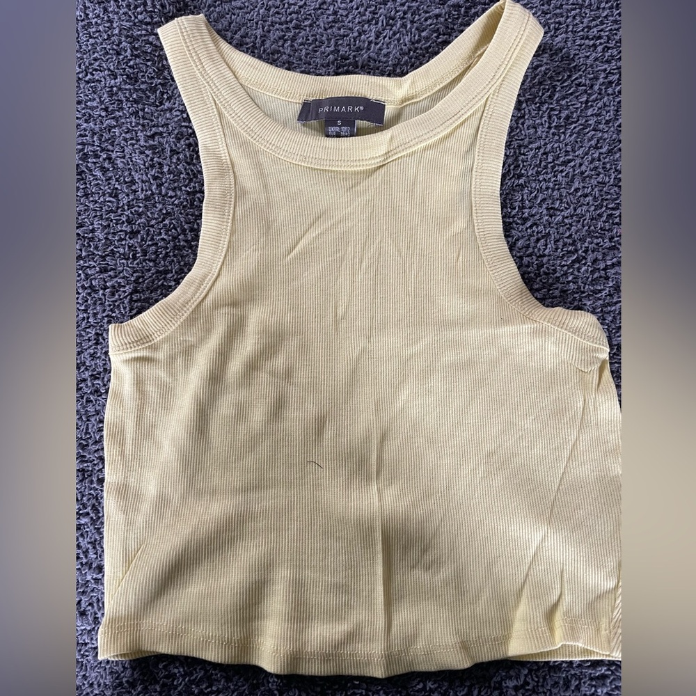 Yellow Primark Tank Top
